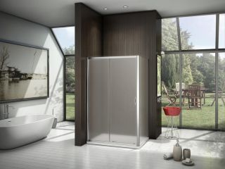 Боковая часть Good Door LATTE SP -80-G-WE стекло матовое